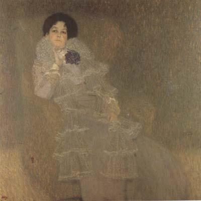 Gustav Klimt Portrait of Marie Henneberg (mk20) Sweden oil painting art